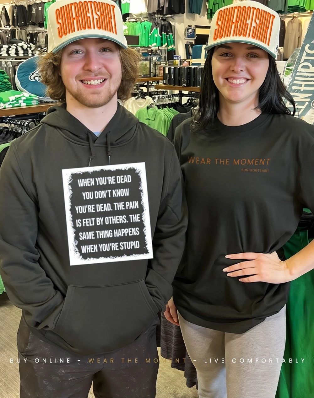When you’re dead you don’t know you’re dead the pain is felt by others shirt