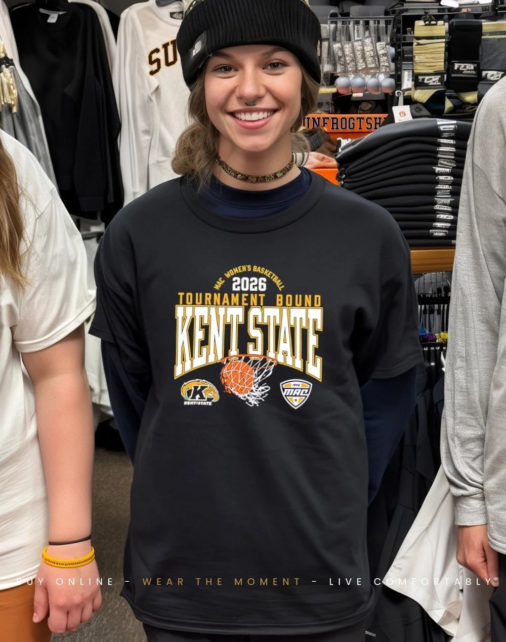Kent State Golden Flashes MAC 2026 WBB Tournament Bound shirt