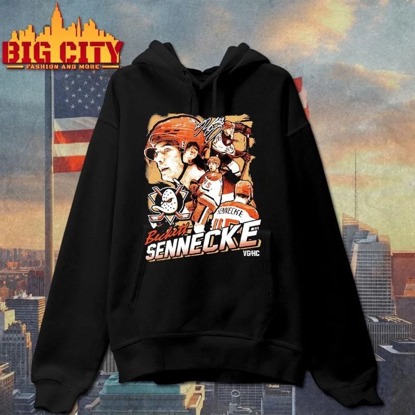 Awesome Anaheim Ducks Sennecke The Kid Collage Shirt