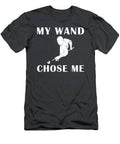 When Billiards And Magic Collide Funny My Wand Chose Me Billiards Tee T-Shirt