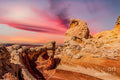 White Pocket Colorful Sky Print