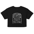Never Trust The Living Women's Crop Tee