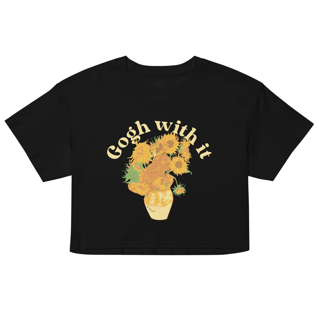 Gogh With It Women's Crop Tee