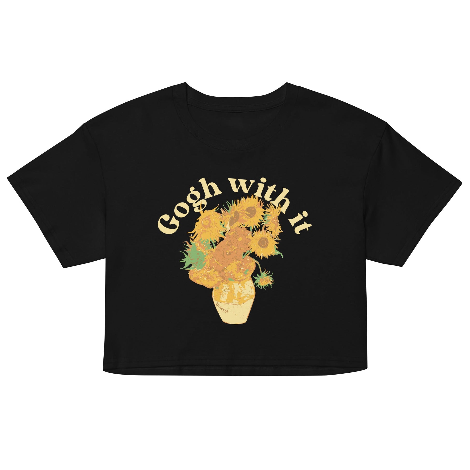 Gogh With It Women's Crop Tee
