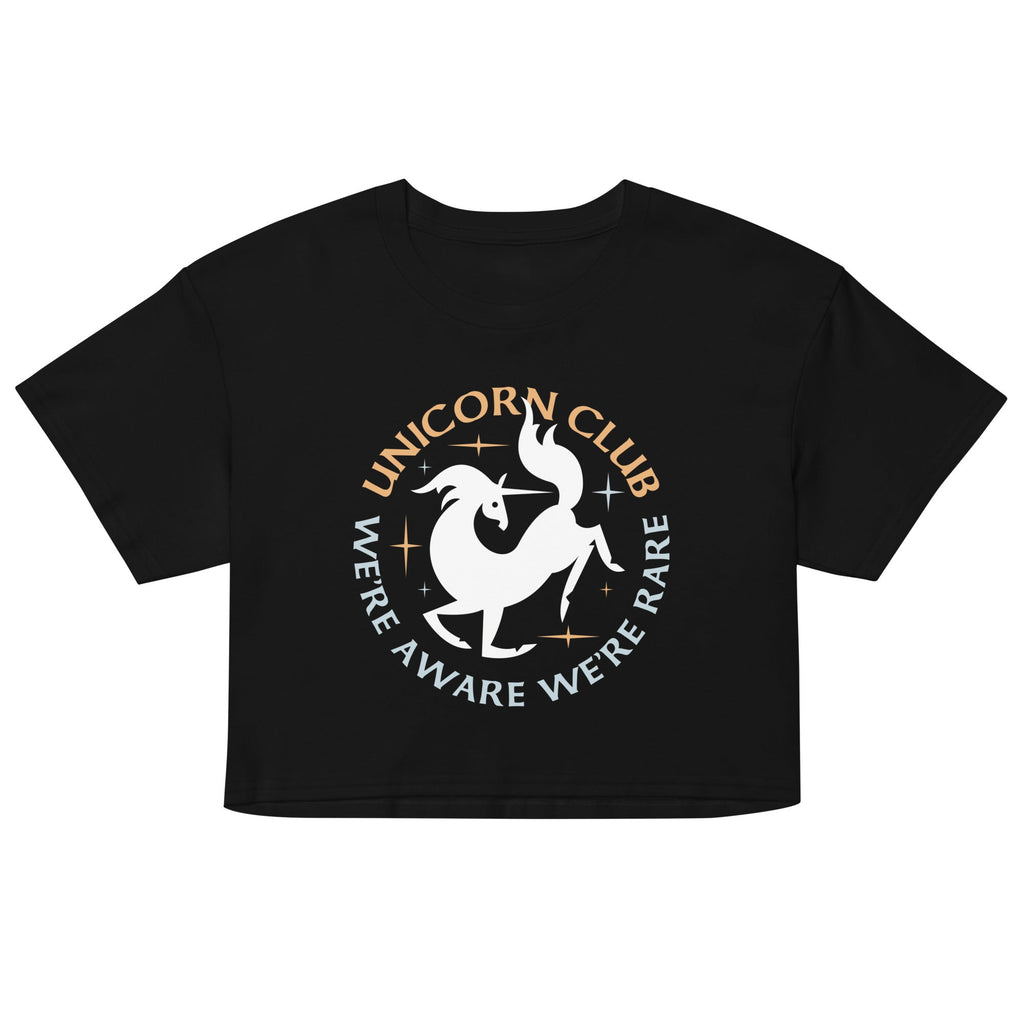 Unicorn Club Women's Crop Tee
