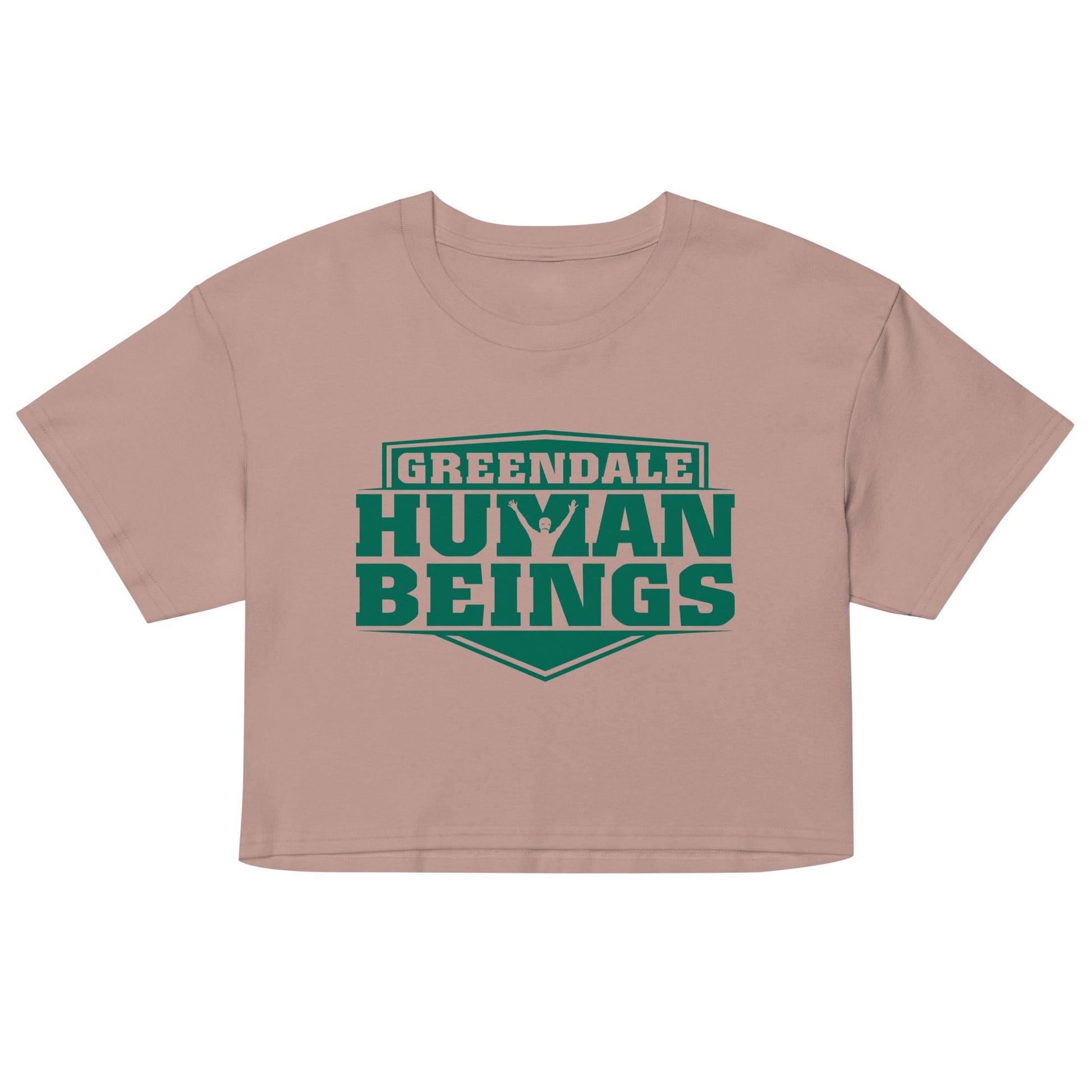 Greendale Human Beings Women's Crop Tee