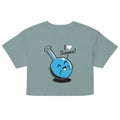 I Heart Science Women's Crop Tee