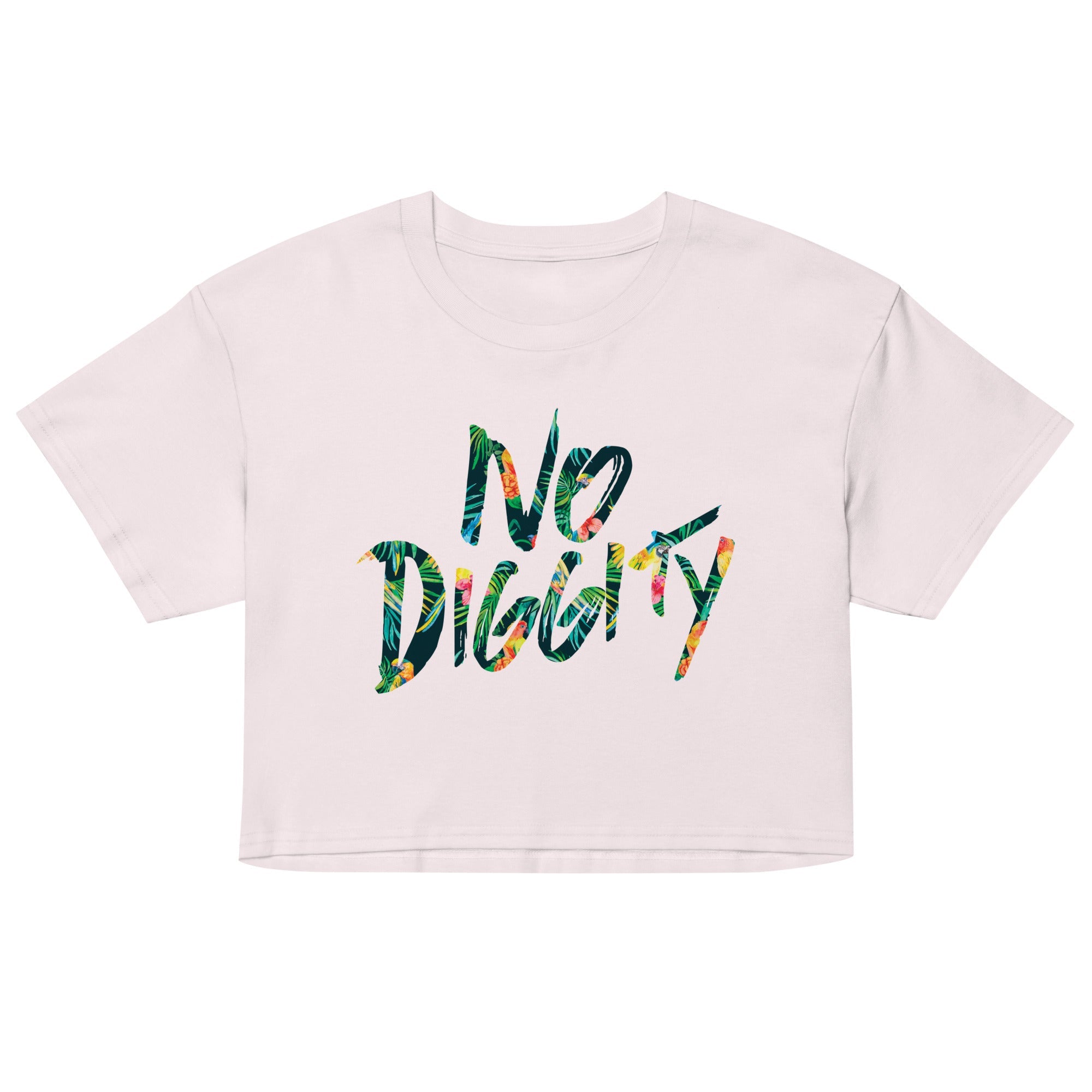 No Diggity Women's Crop Tee