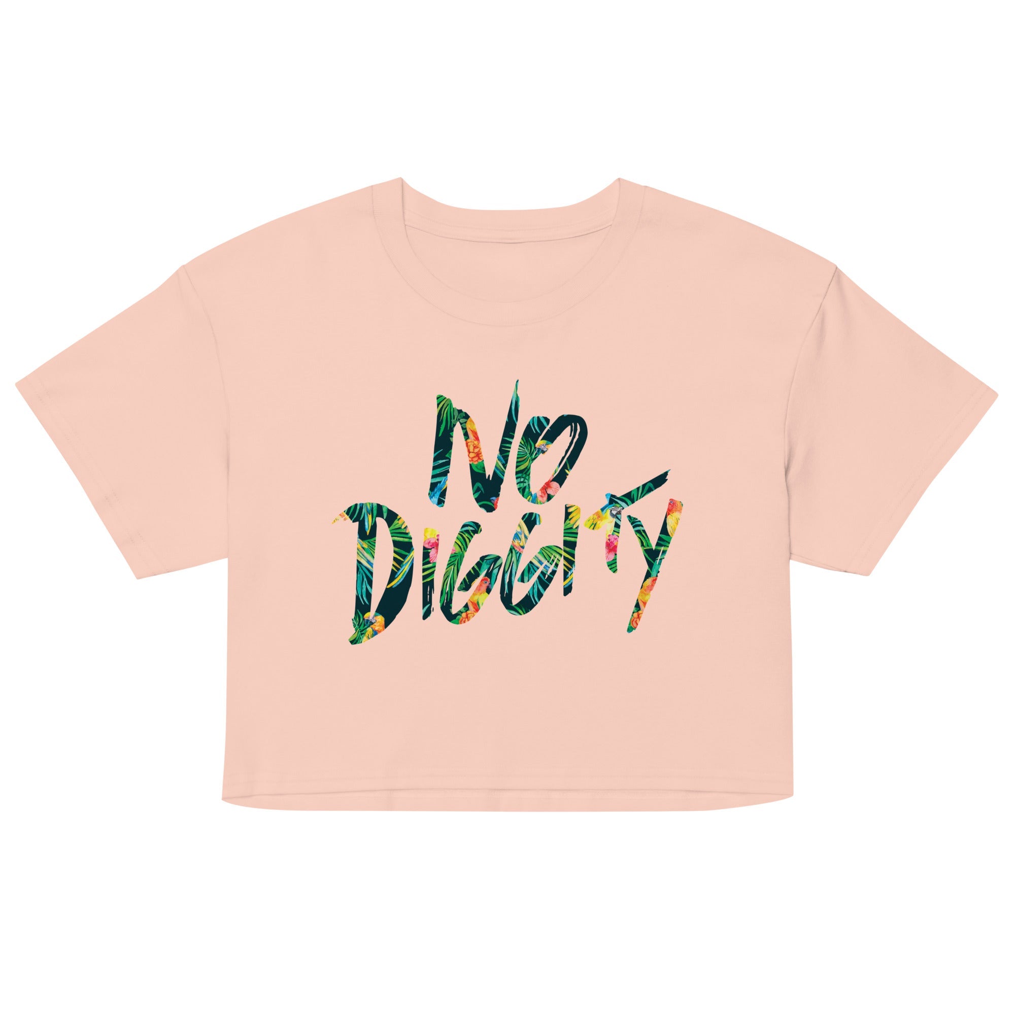 No Diggity Women's Crop Tee