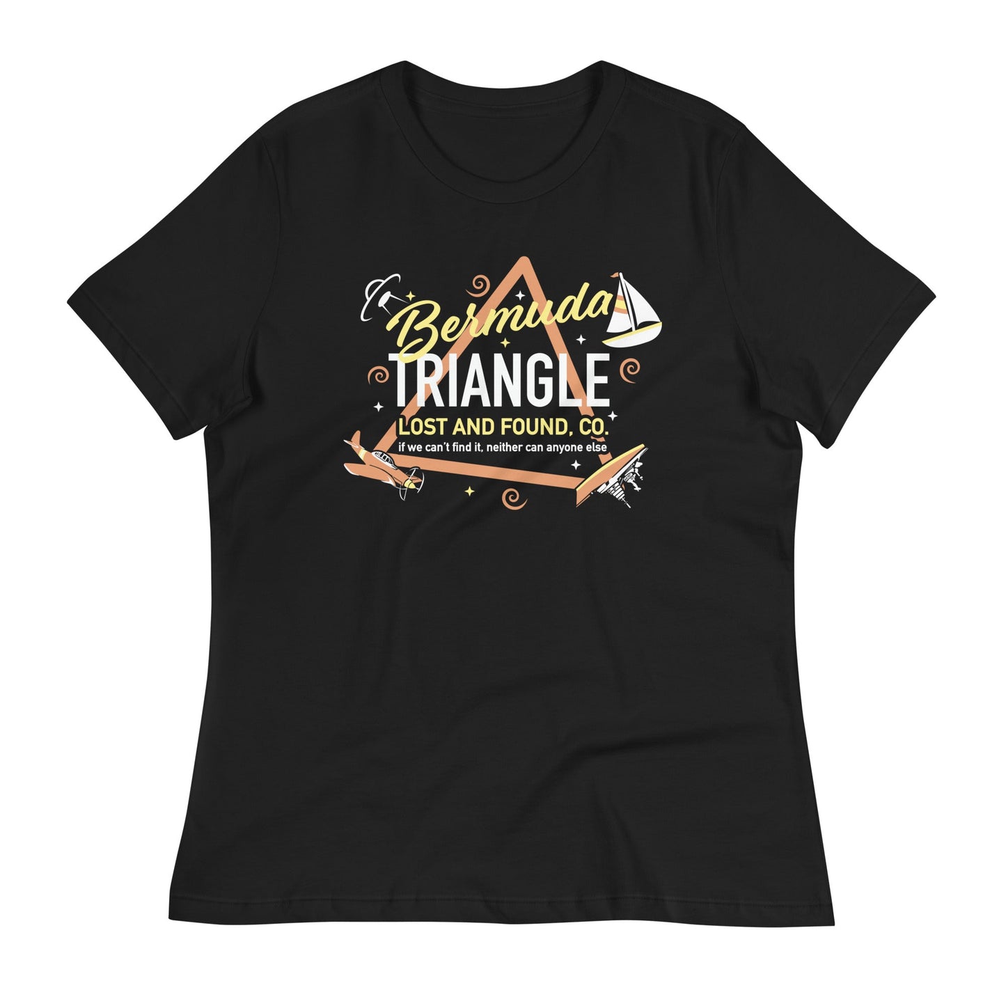 Bermuda Triangle Lost And Found Co Women's Signature Tee