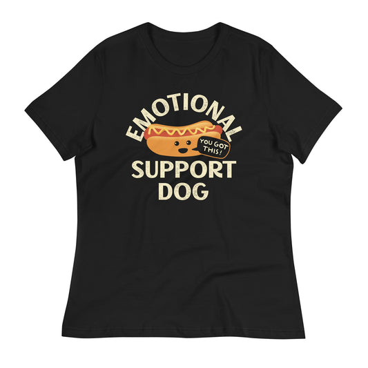 Emotional Support Dog Limited Edition Drop Women's Signature Tee