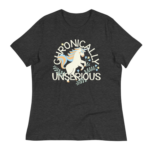 Chronically Unserious Women's Signature Tee