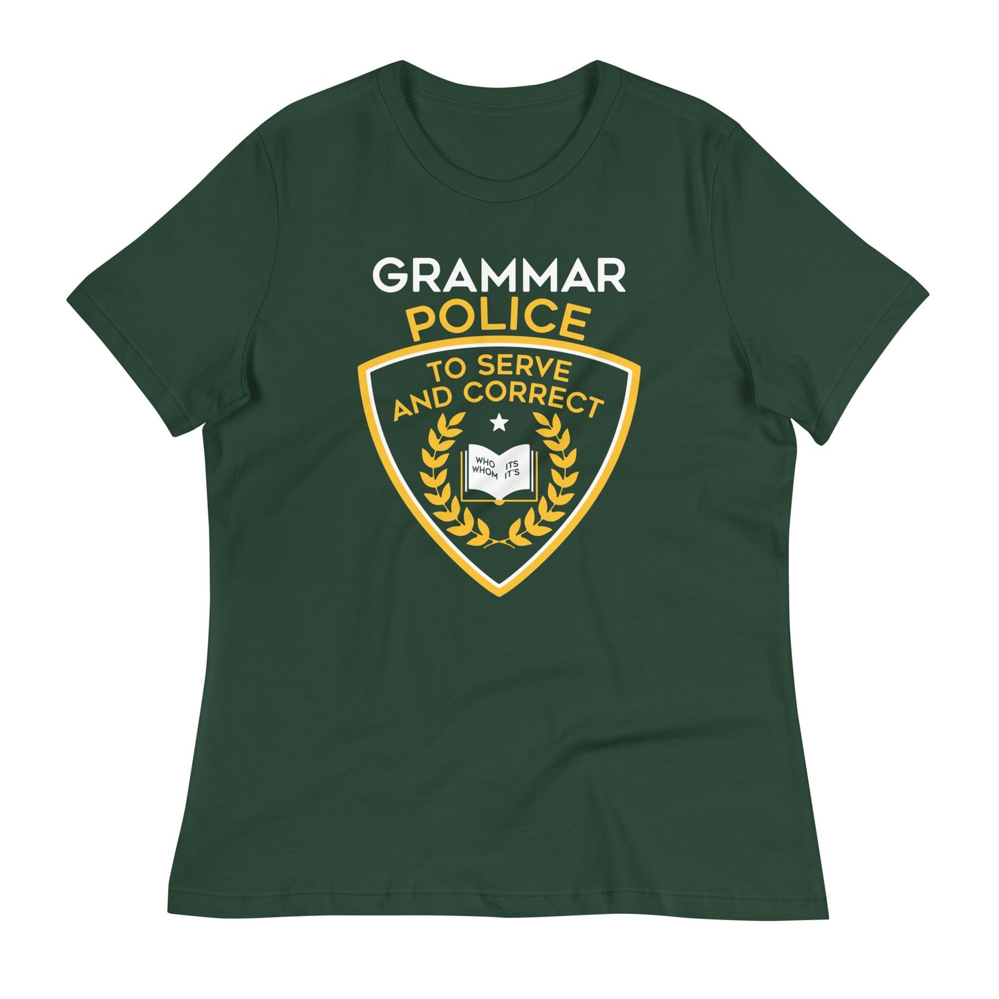 Grammar Police Women's Signature Tee