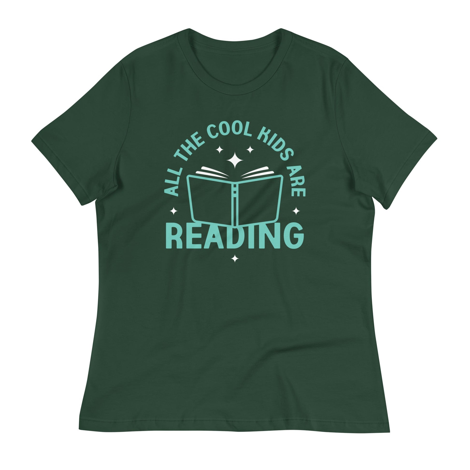 All The Cool Kids Are Reading Women's Signature Tee