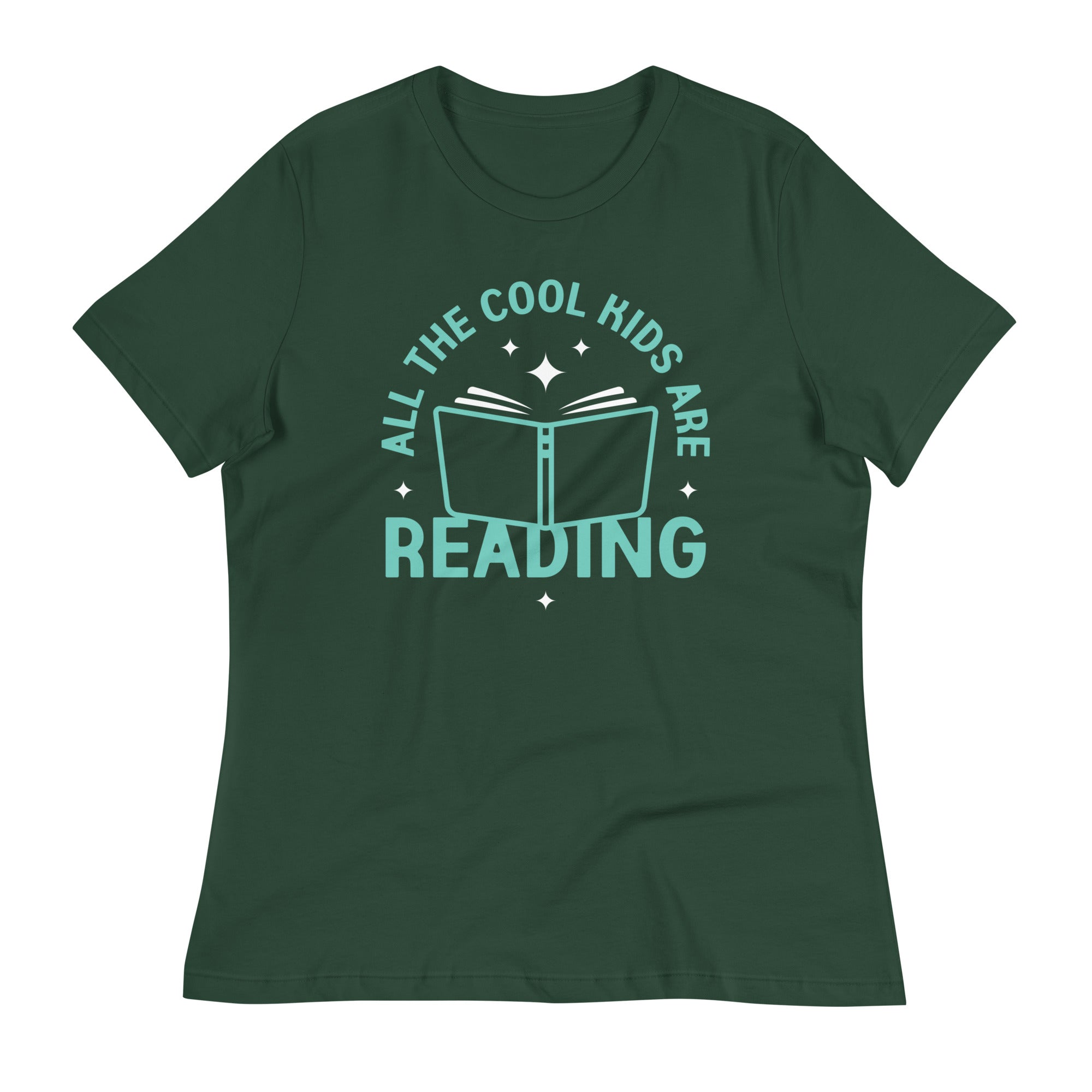 All The Cool Kids Are Reading Women's Signature Tee
