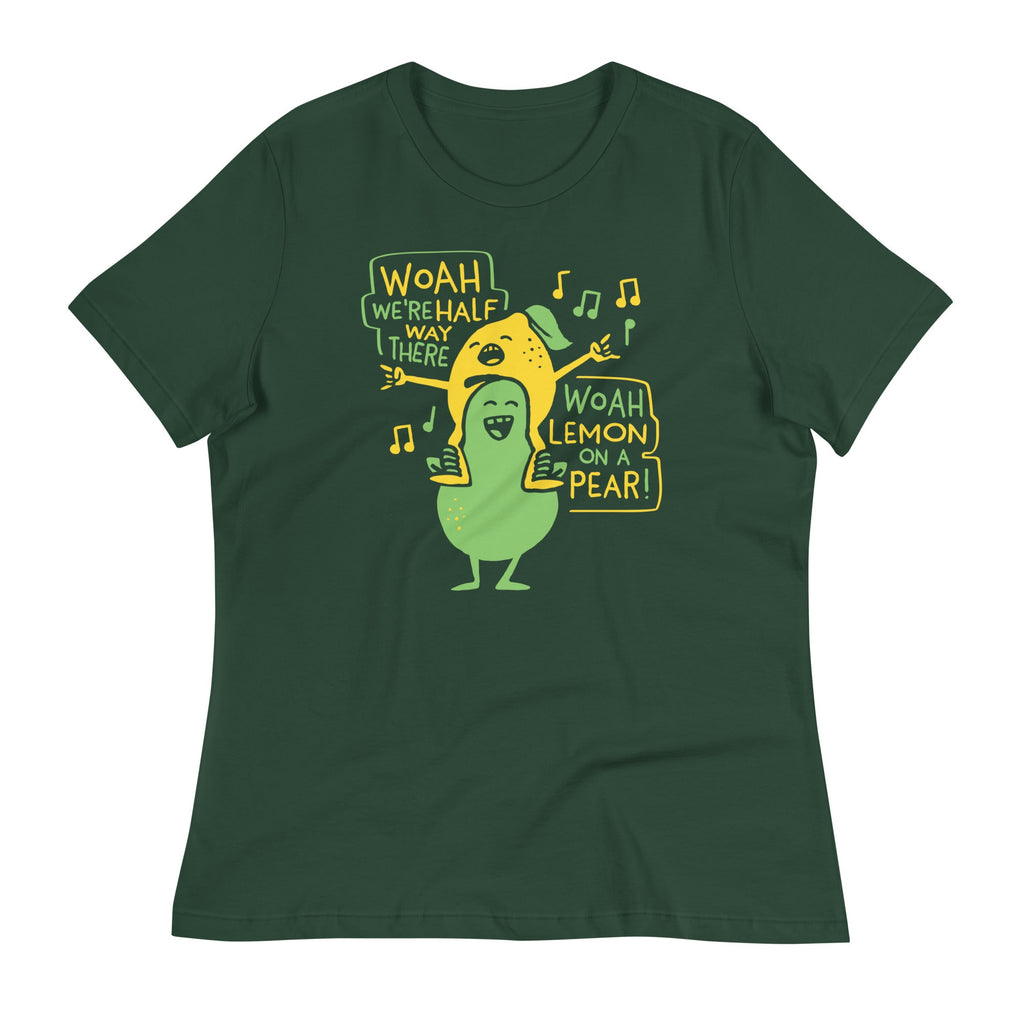 Lemon On A Pear Women's Signature Tee