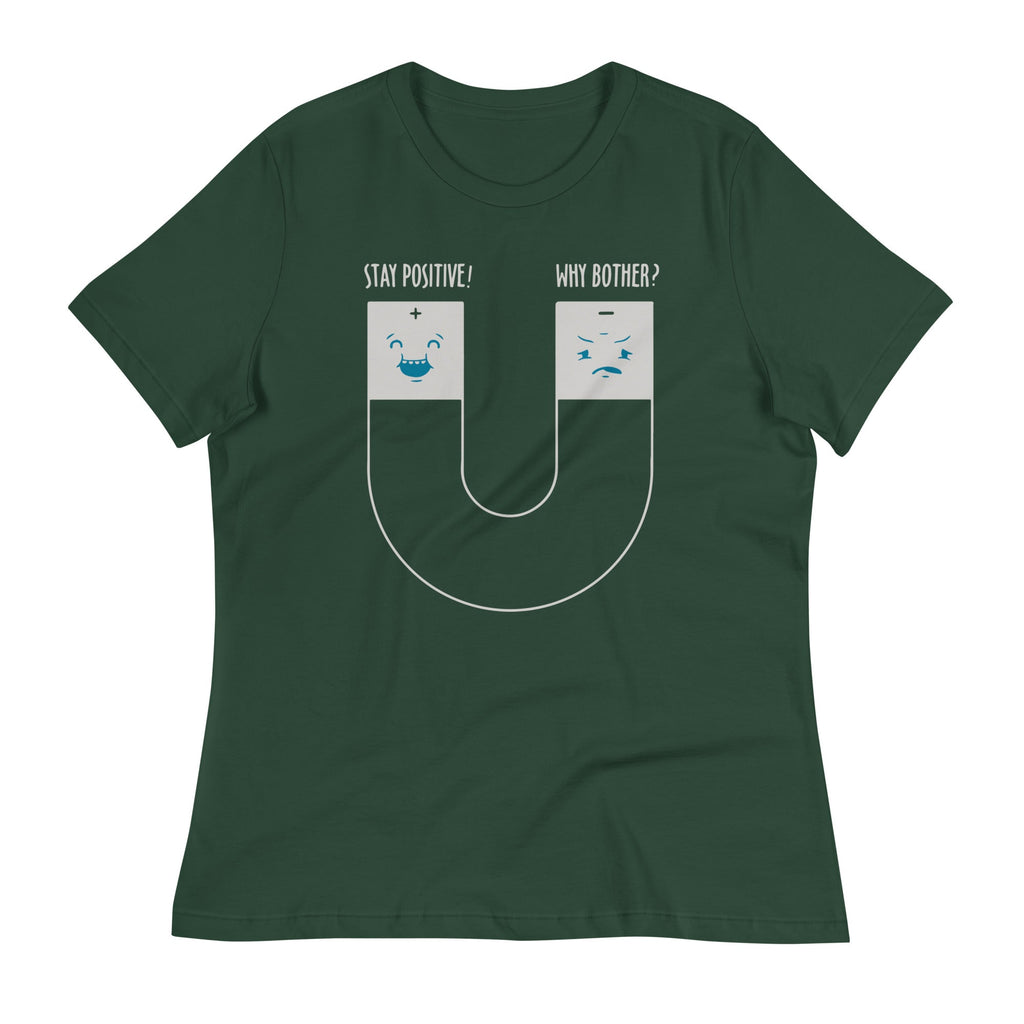 Stay Positive Women's Signature Tee