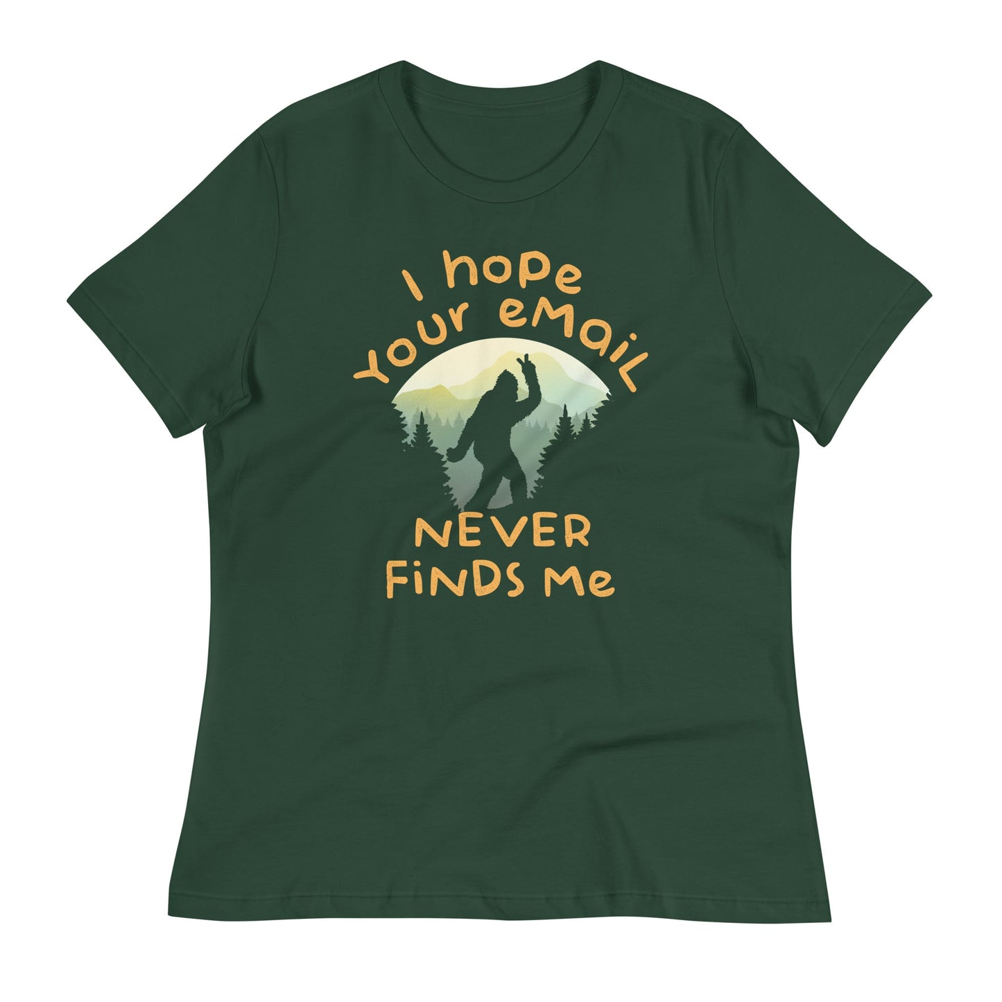 I Hope Your Email Never Finds Me Women's Signature Tee
