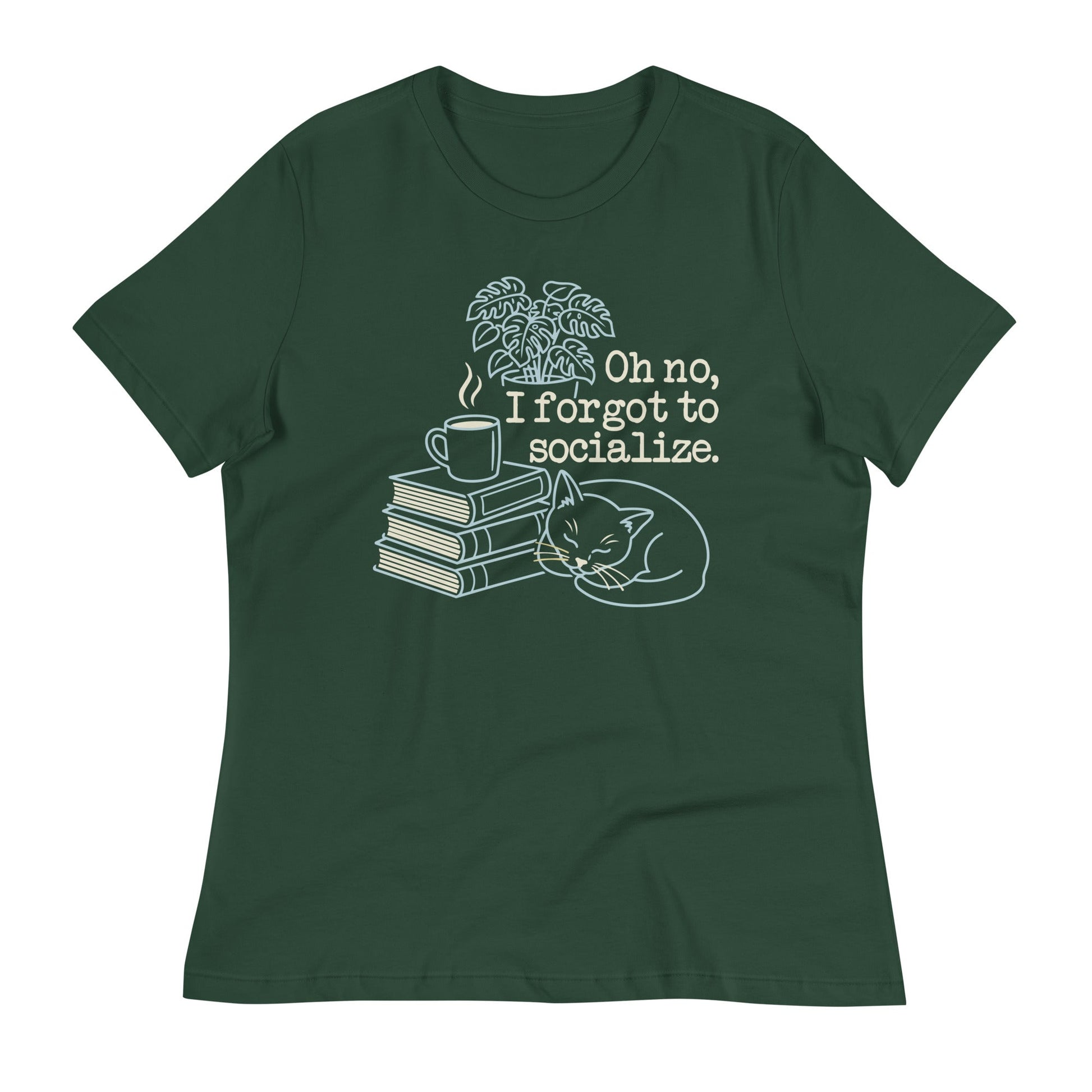 Oh No, I Forgot To Socialize Women's Signature Tee