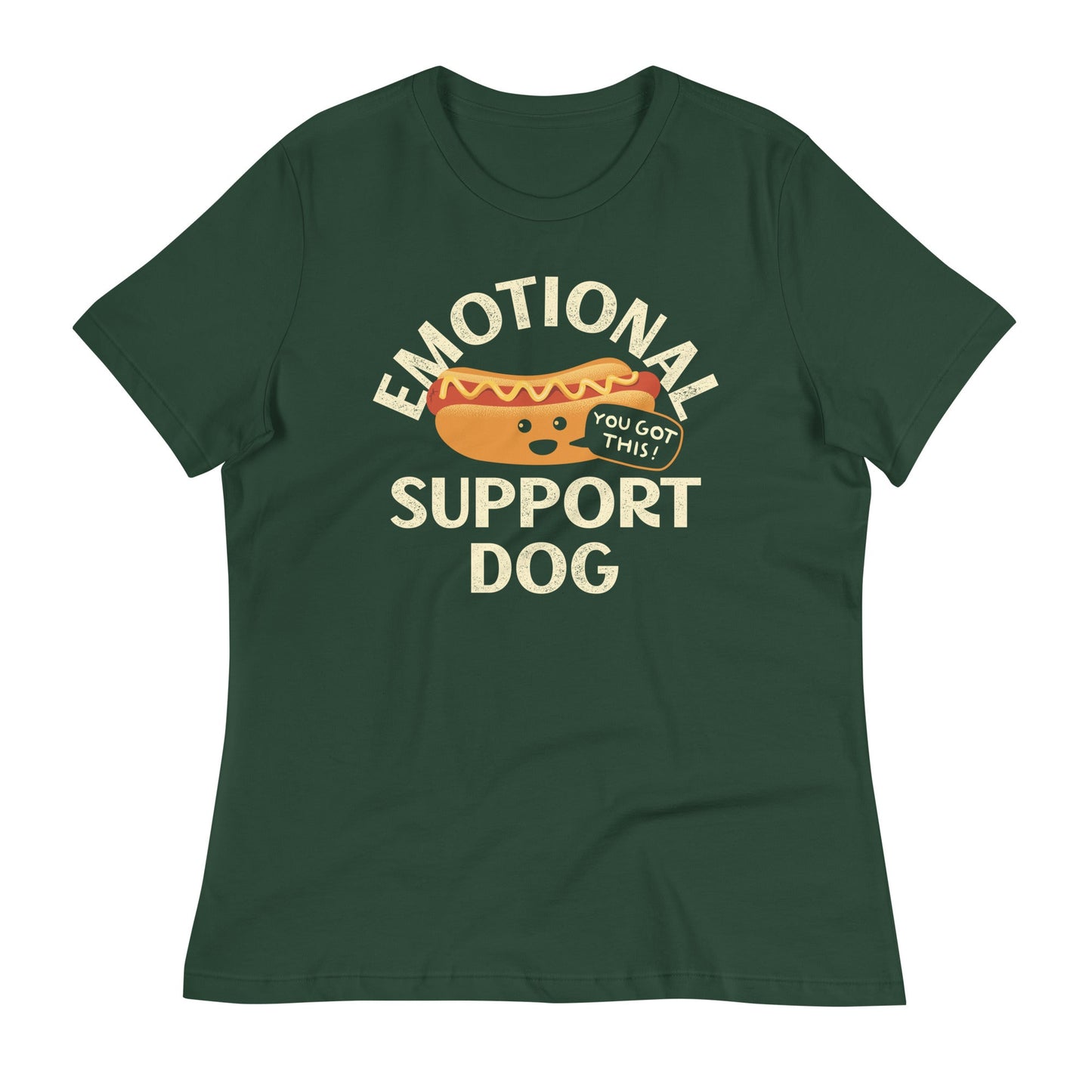 Emotional Support Dog Limited Edition Drop Women's Signature Tee