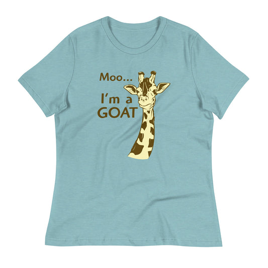 Moo, I'm A Goat Women's Signature Tee