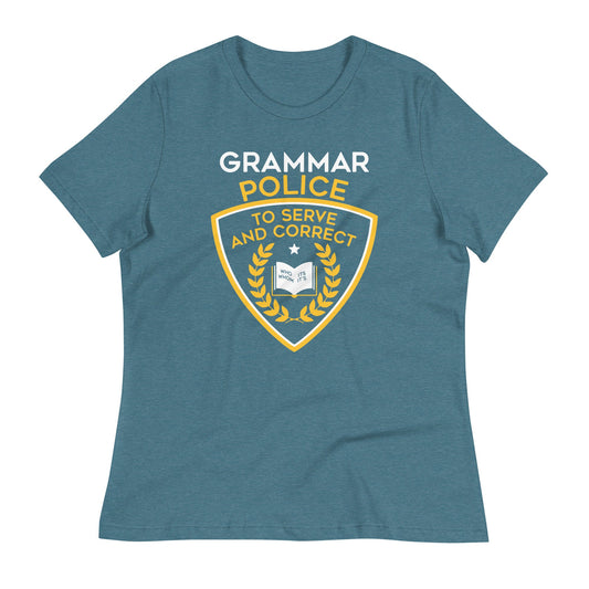 Grammar Police Women's Signature Tee