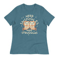 Need Snuggles Not Struggles Women's Signature Tee