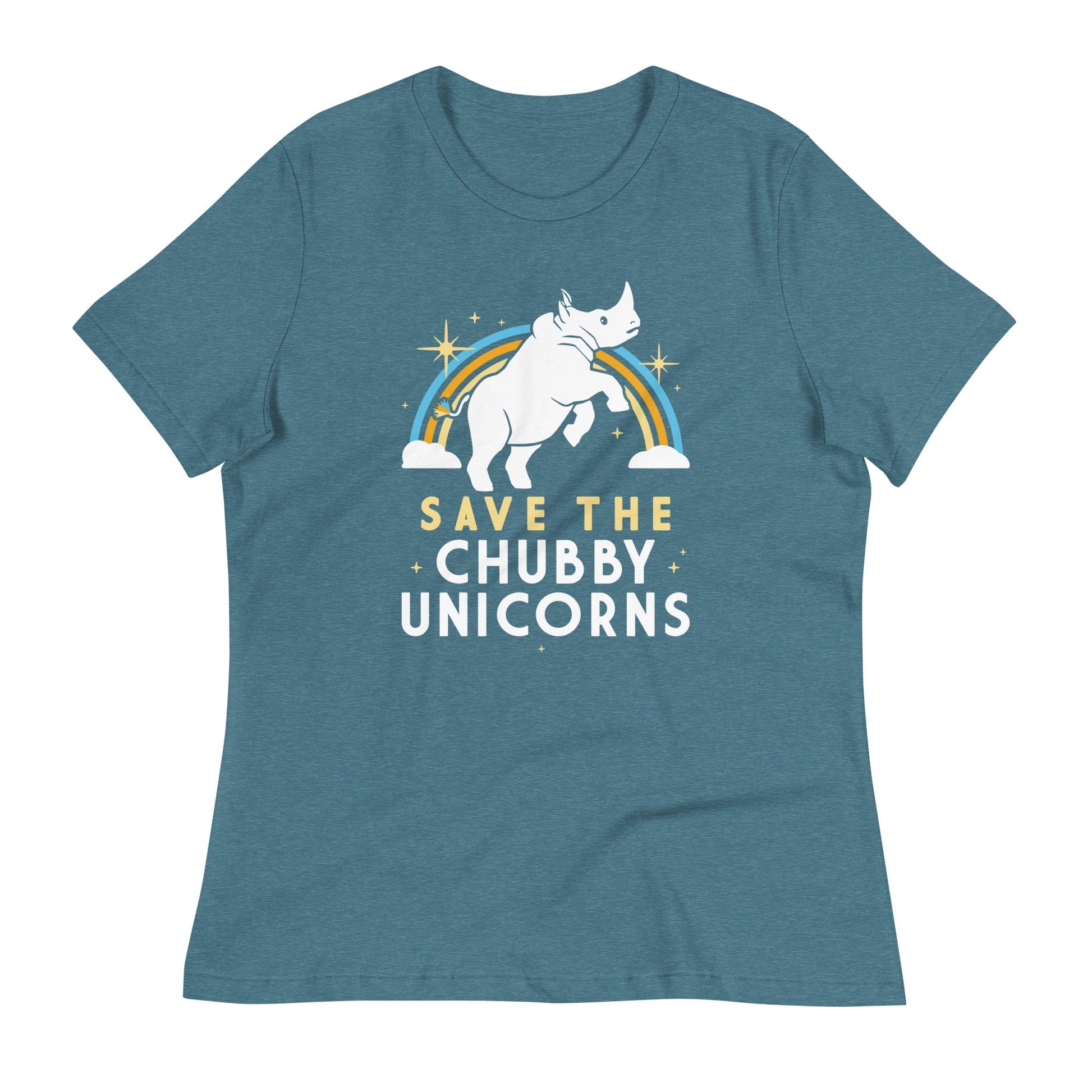 Save The Chubby Unicorns Women's Signature Tee