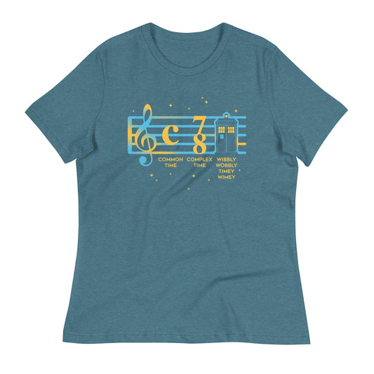 Wibbly Wobbly Timey Wimey Women's Signature Tee