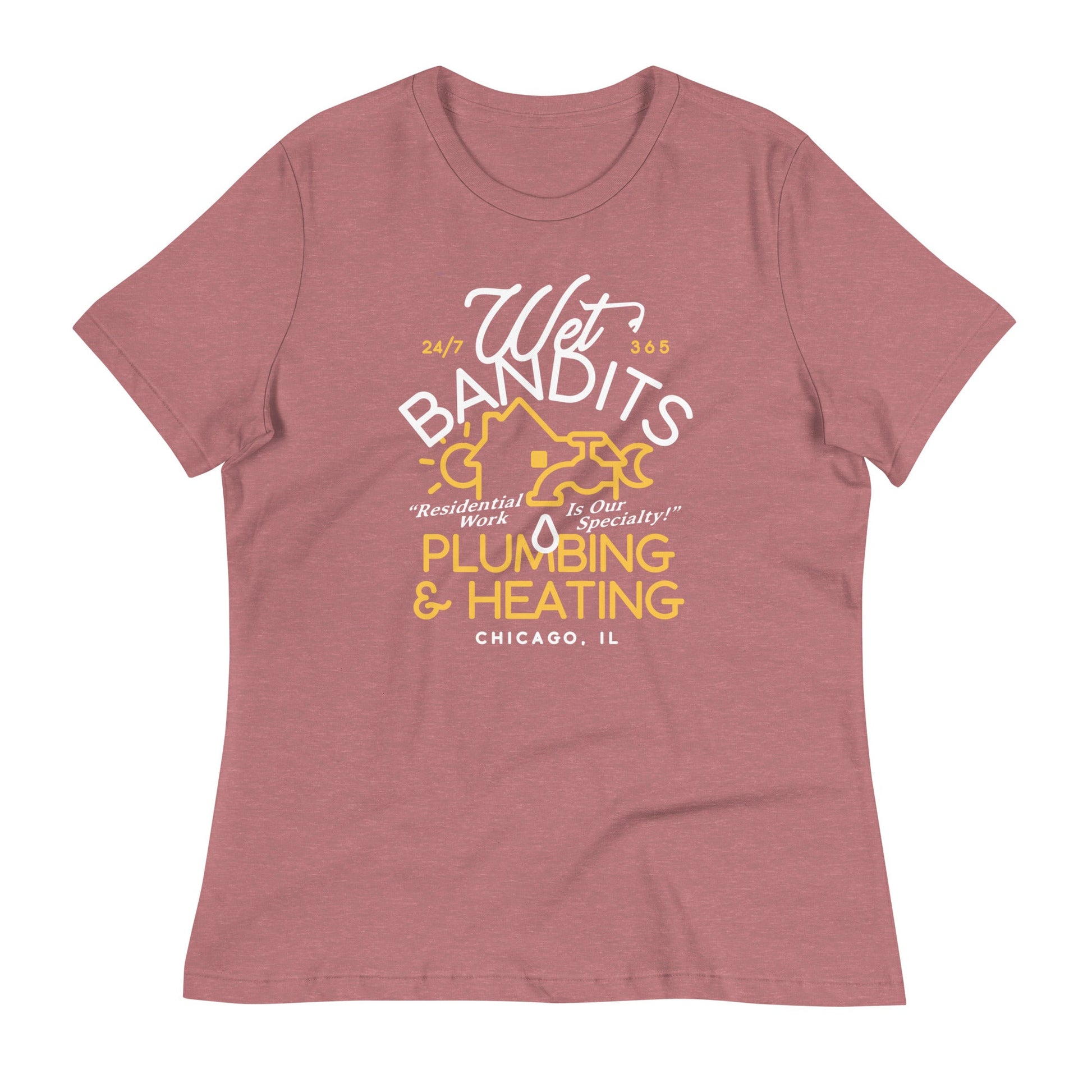 Wet Bandits Plumbing & Heating Women's Signature Tee