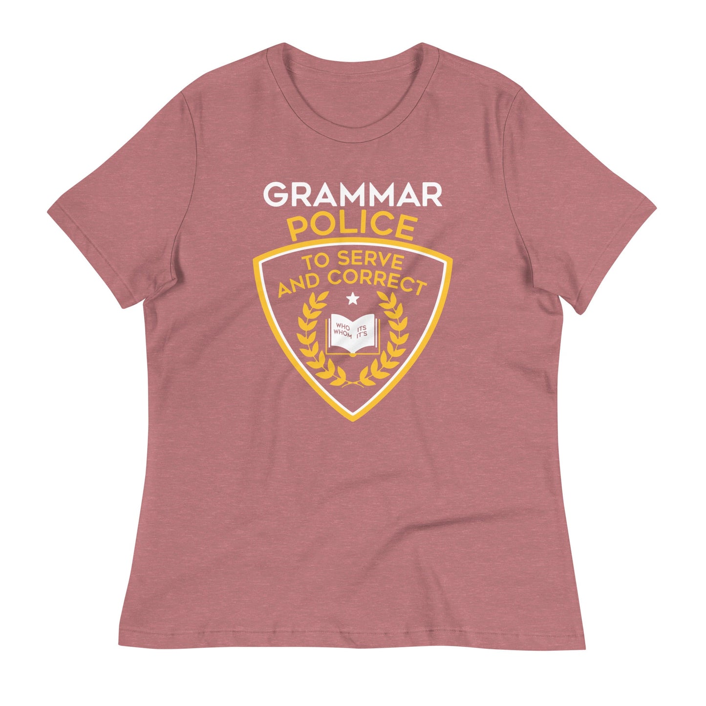 Grammar Police Women's Signature Tee