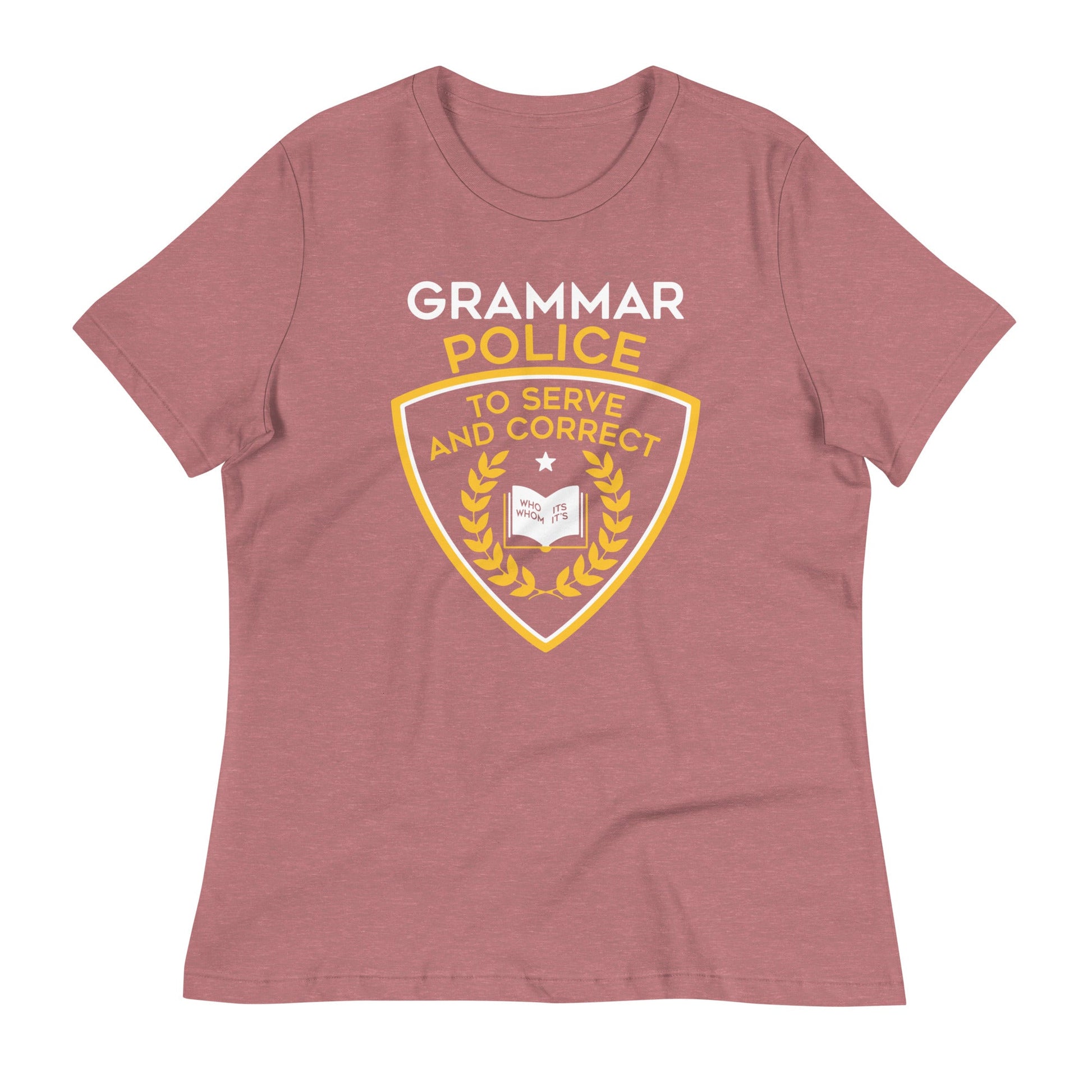 Grammar Police Women's Signature Tee