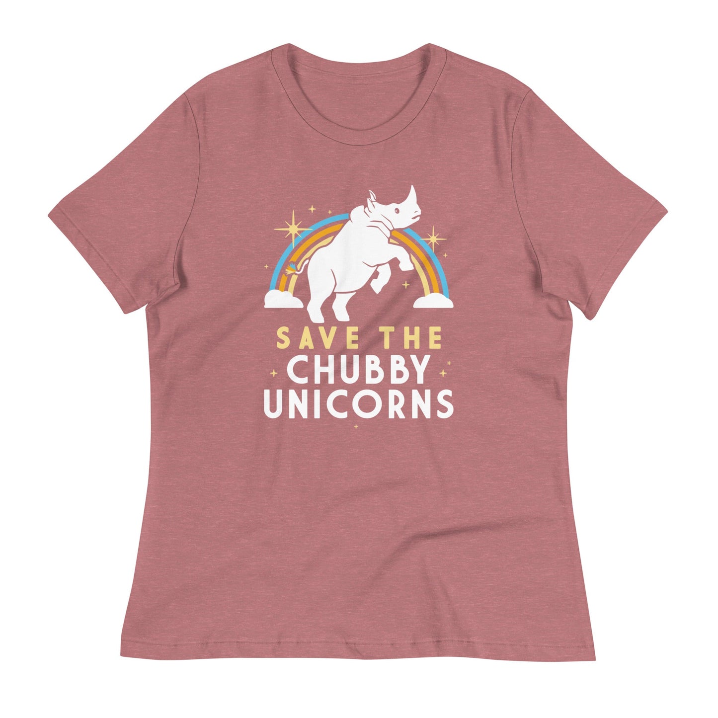 Save The Chubby Unicorns Women's Signature Tee
