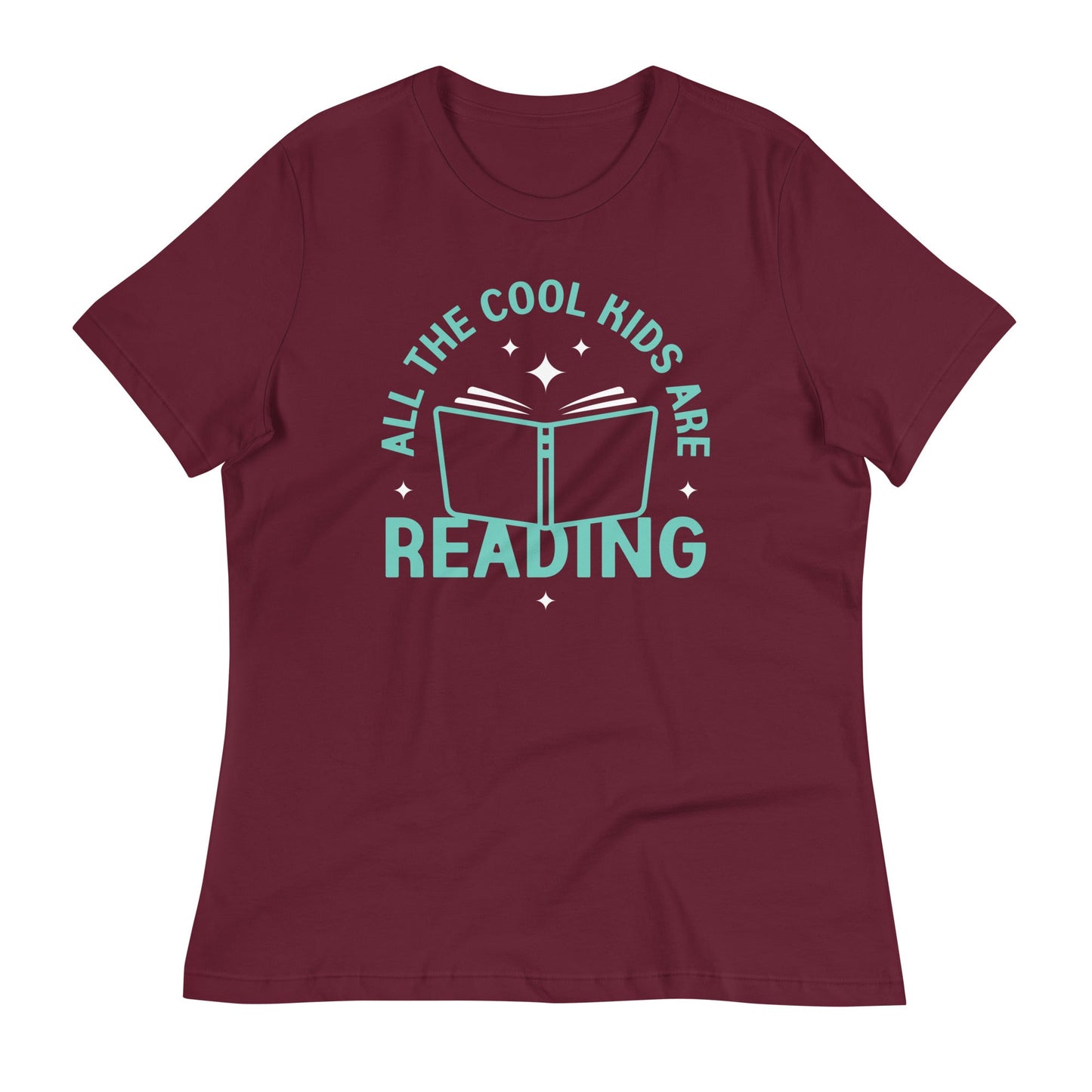 All The Cool Kids Are Reading Women's Signature Tee