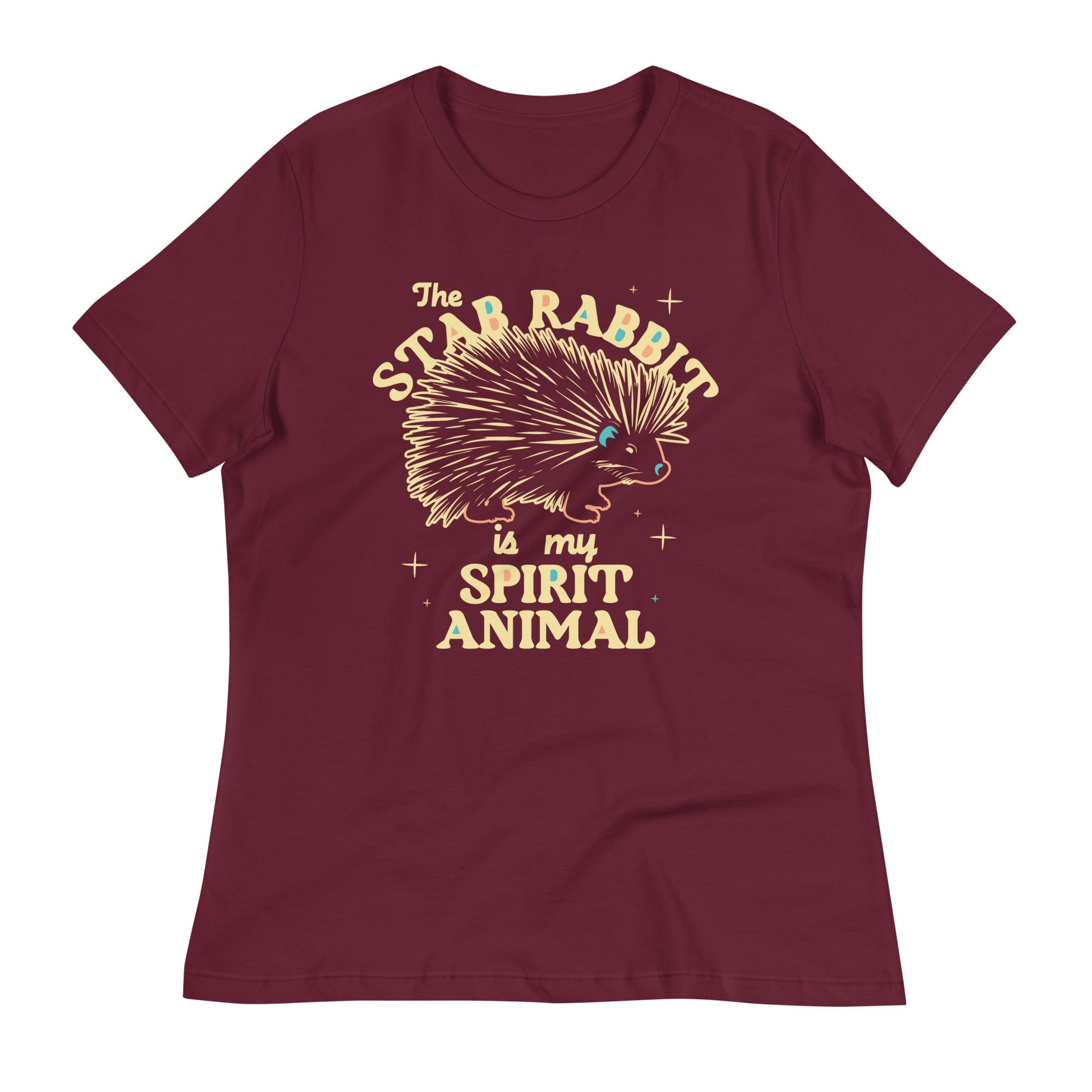The Stab Rabbit Is My Spirit Animal Women's Signature Tee