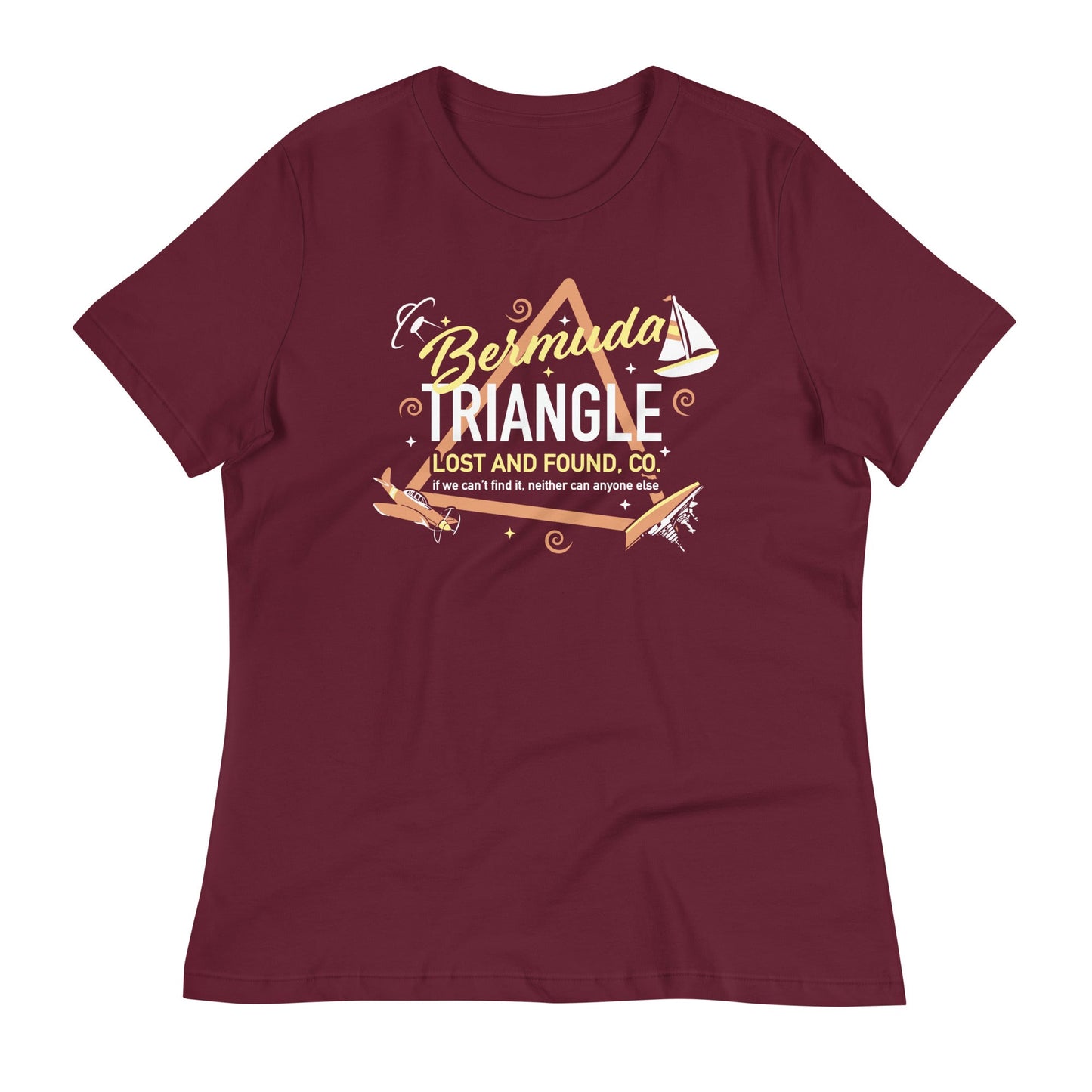 Bermuda Triangle Lost And Found Co Women's Signature Tee