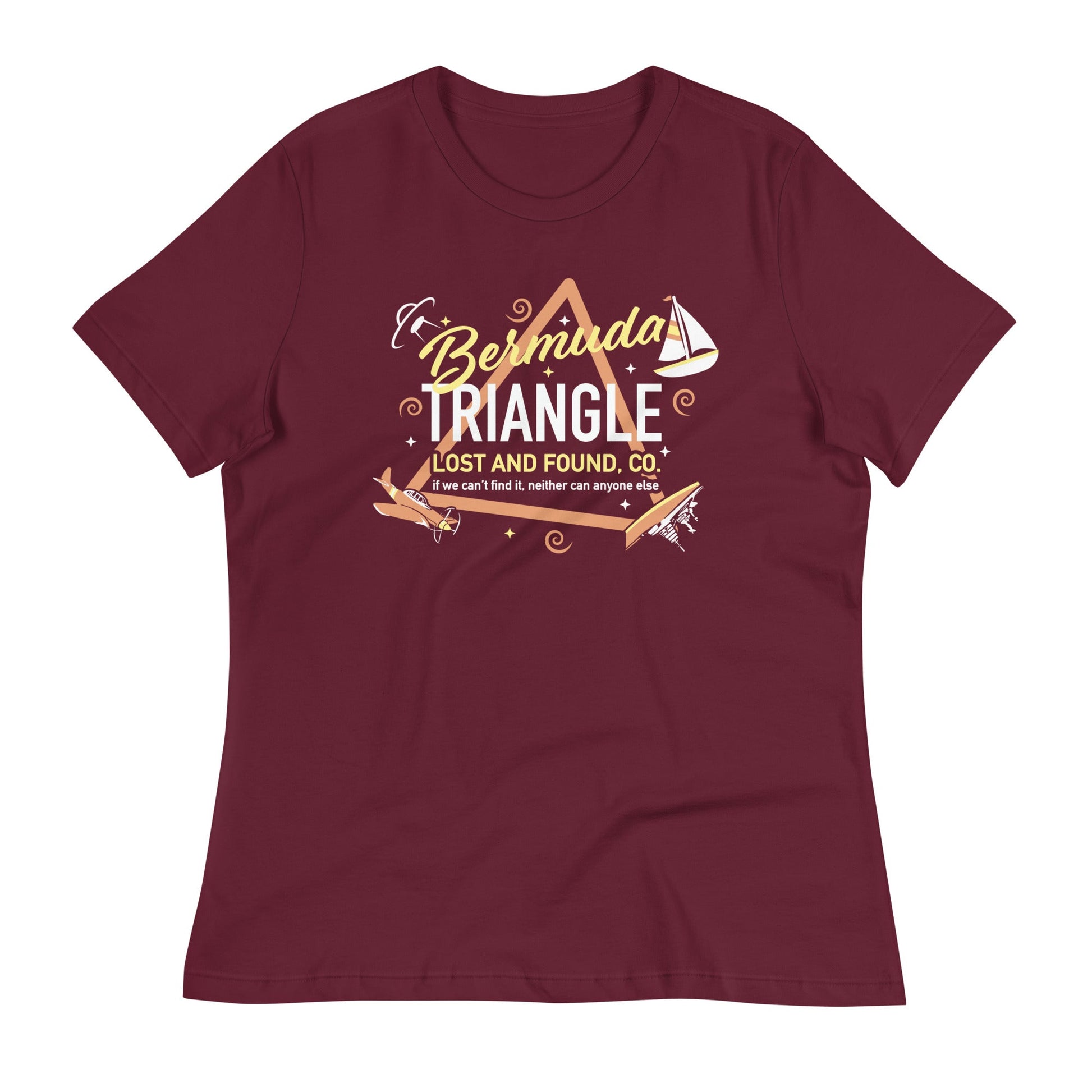 Bermuda Triangle Lost And Found Co Women's Signature Tee