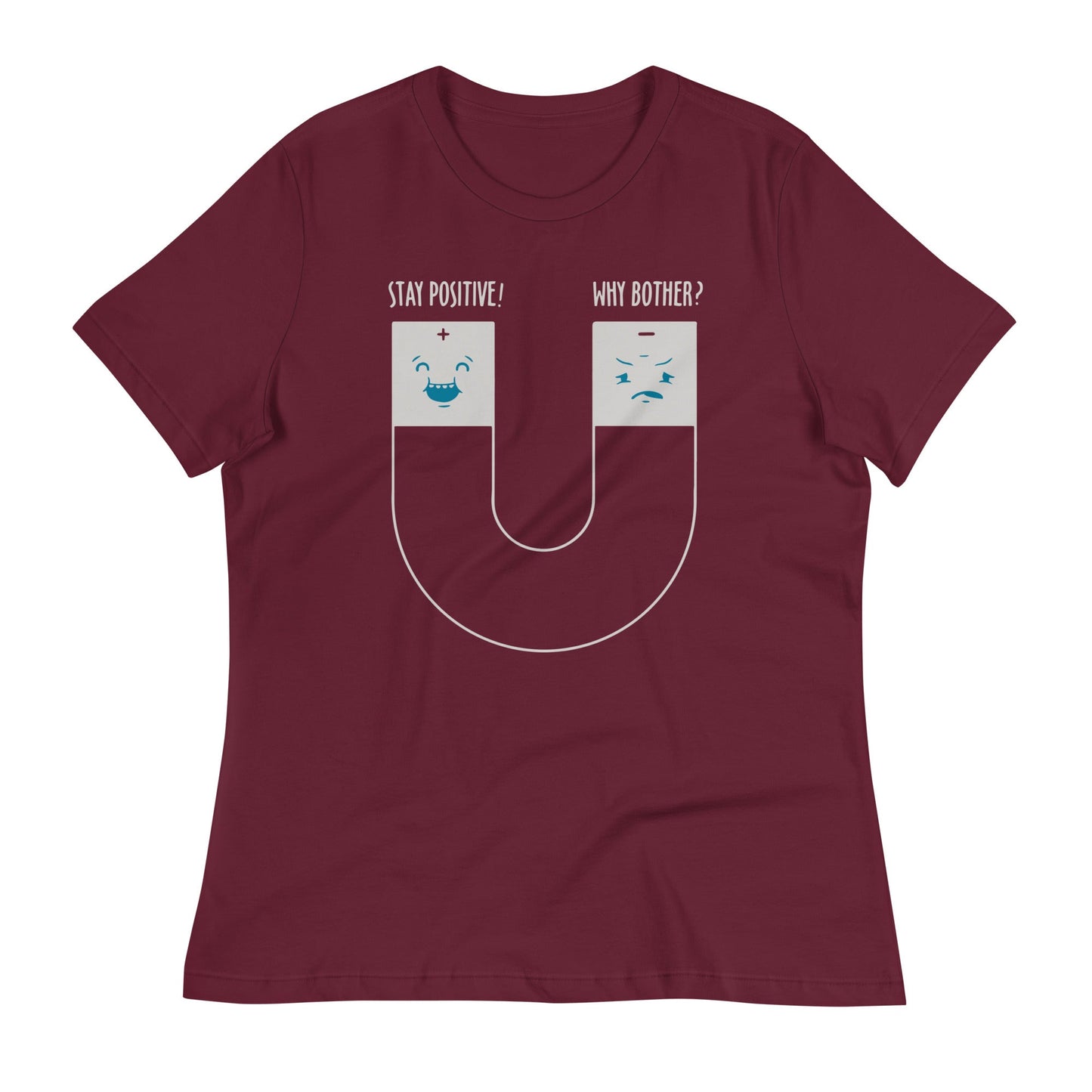 Stay Positive Women's Signature Tee