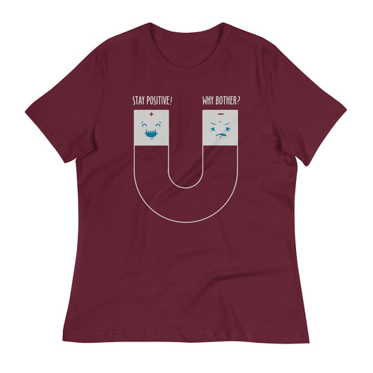 Stay Positive Women's Signature Tee