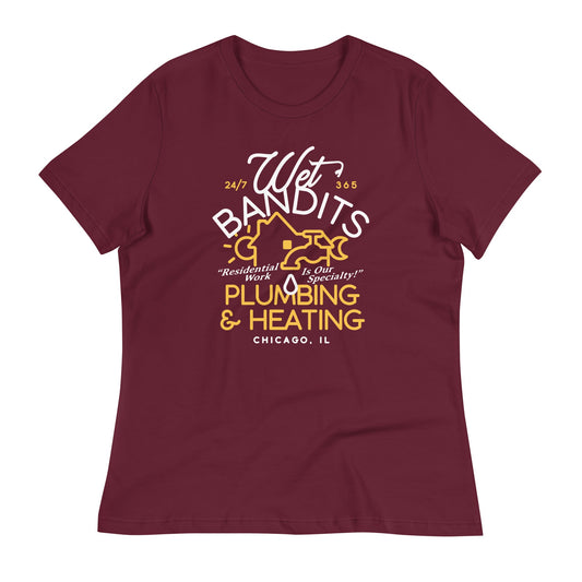 Wet Bandits Plumbing & Heating Women's Signature Tee