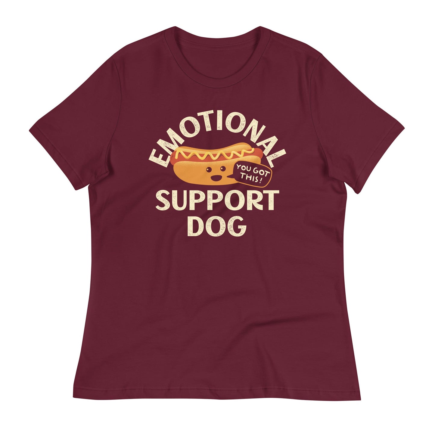 Emotional Support Dog Limited Edition Drop Women's Signature Tee