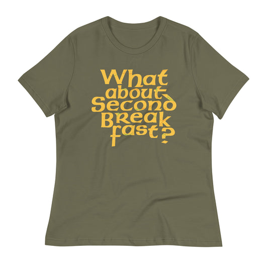 What About Second Breakfast? Women's Signature Tee