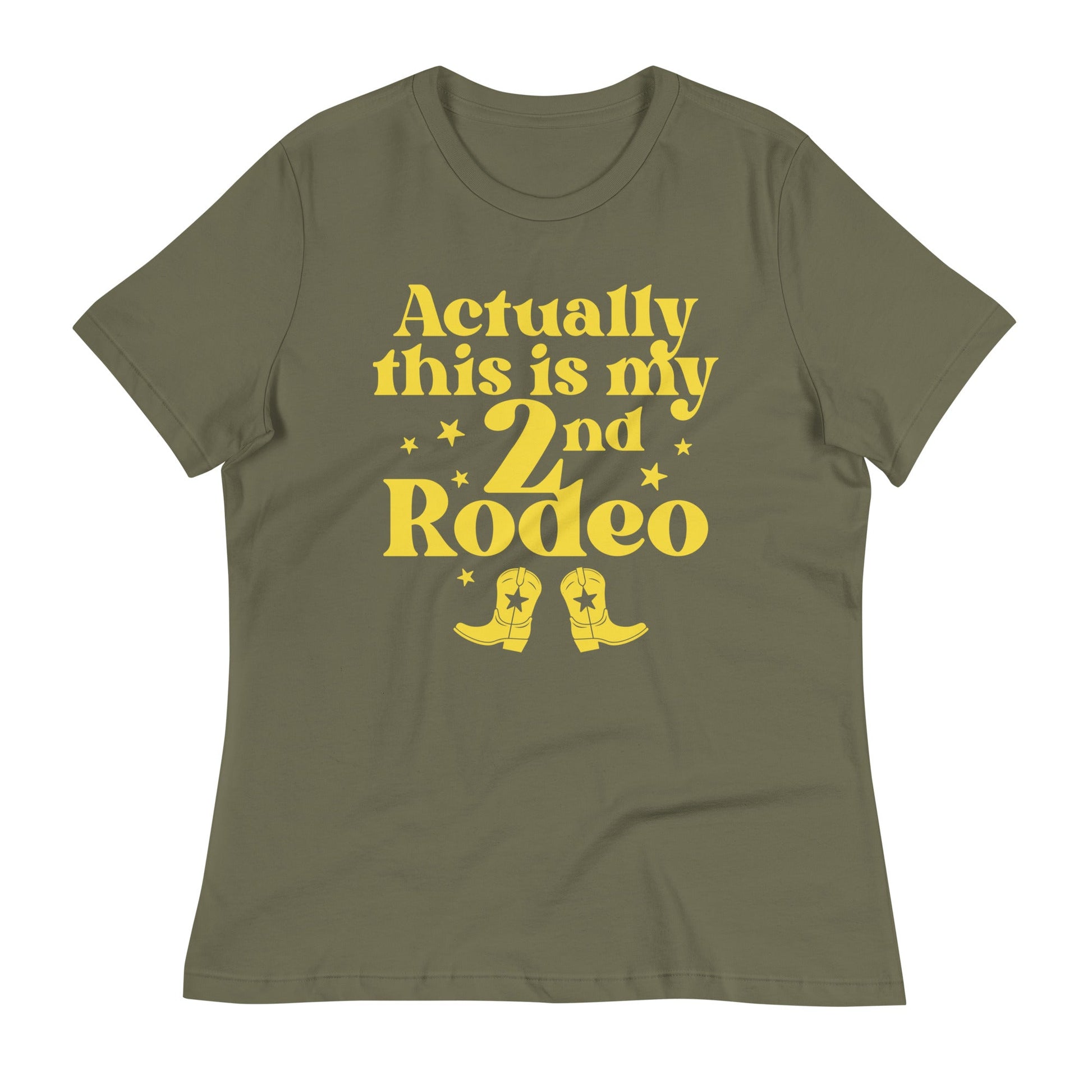 Actually This Is My 2nd Rodeo Women's Signature Tee