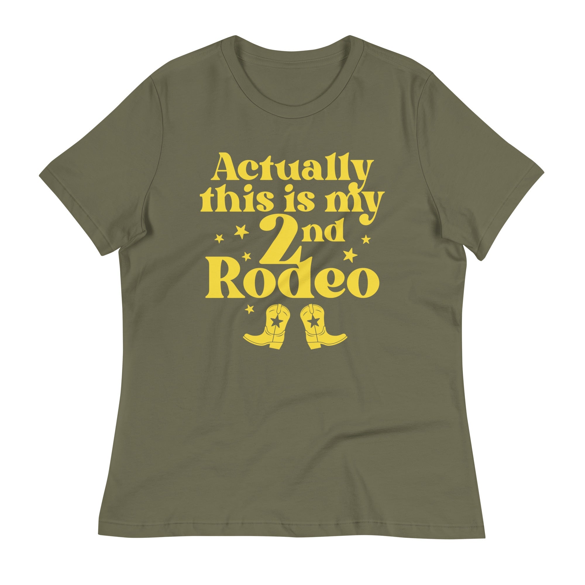 Actually This Is My 2nd Rodeo Women's Signature Tee