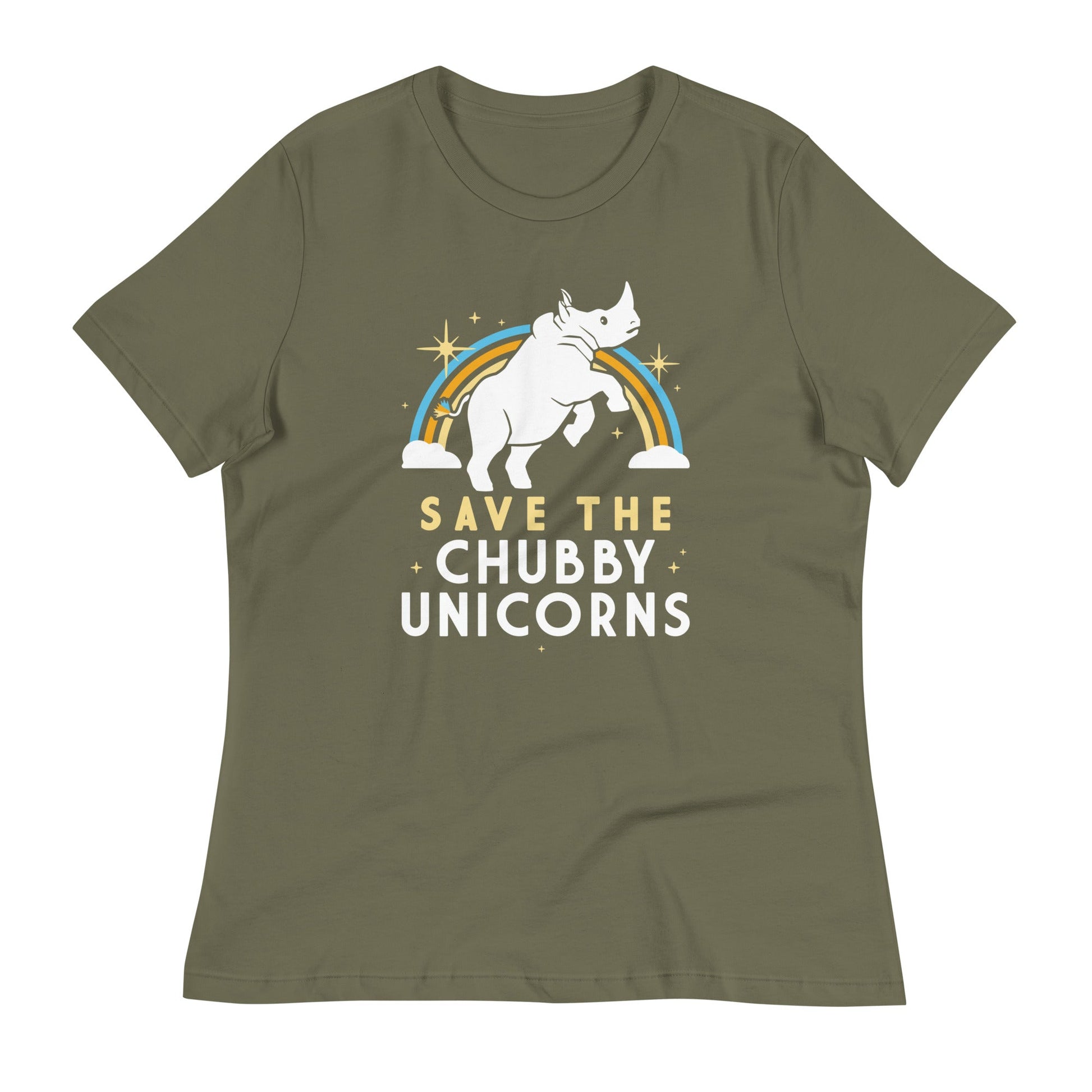 Save The Chubby Unicorns Women's Signature Tee