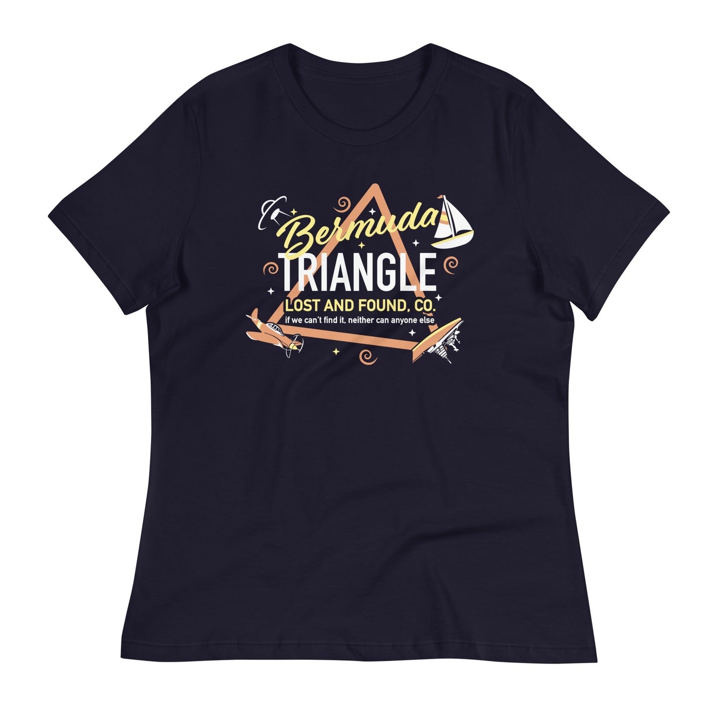 Bermuda Triangle Lost And Found Co Women's Signature Tee