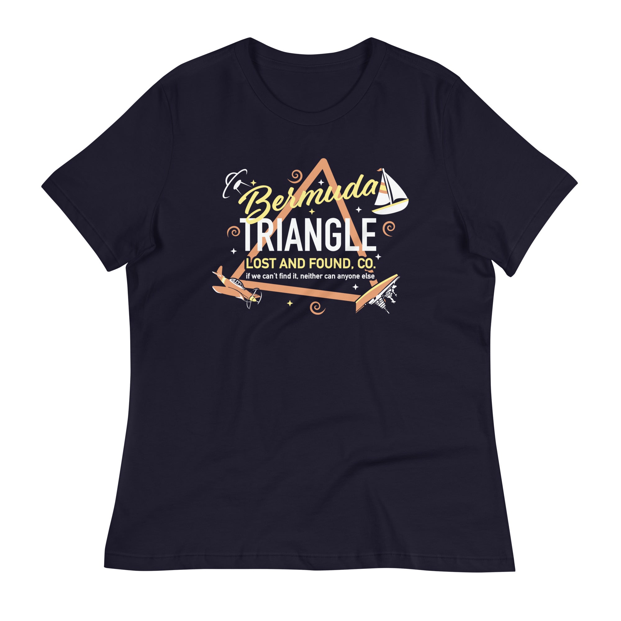 Bermuda Triangle Lost And Found Co Women's Signature Tee