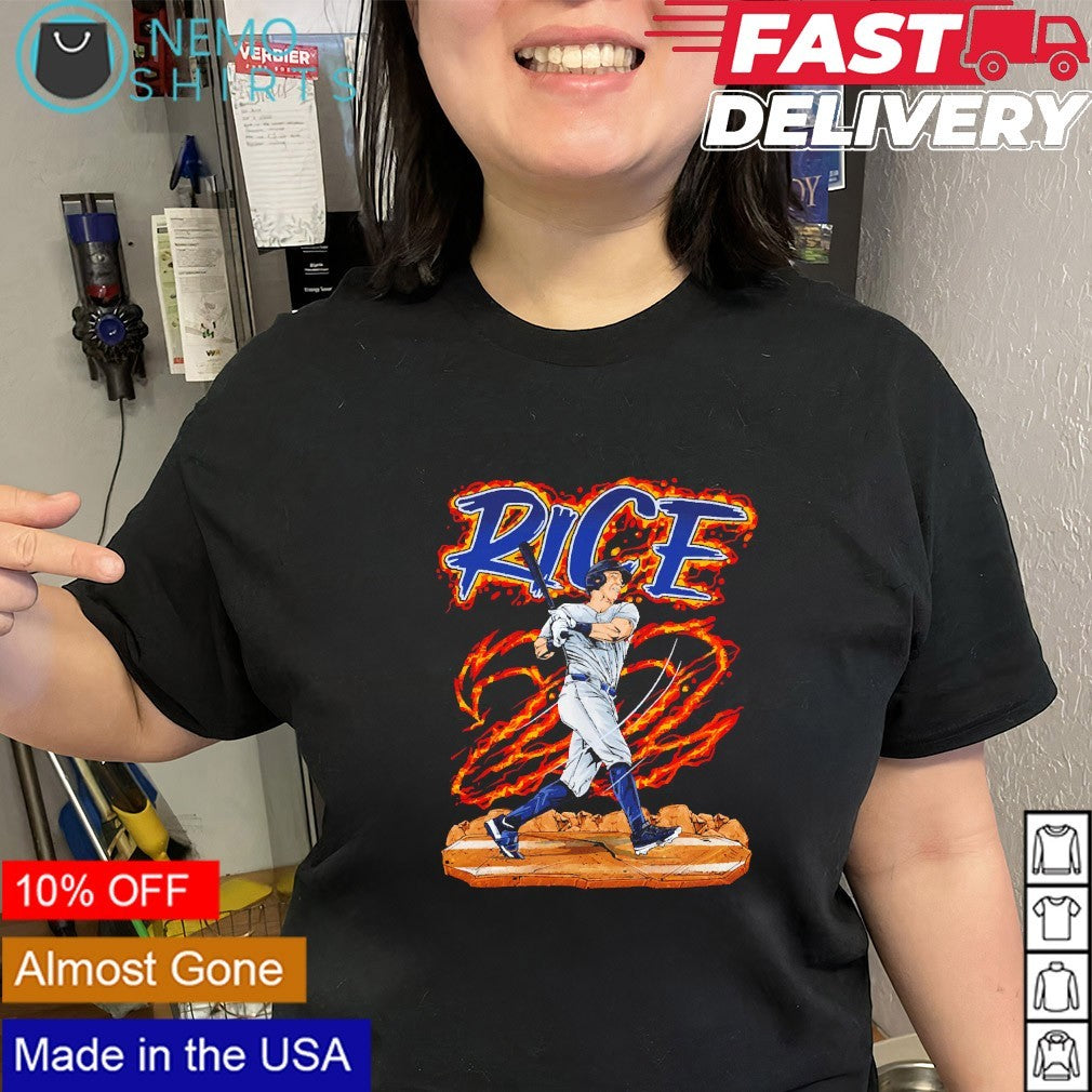 Ben Rice New York Yankees no 22 player heat graphic shirt