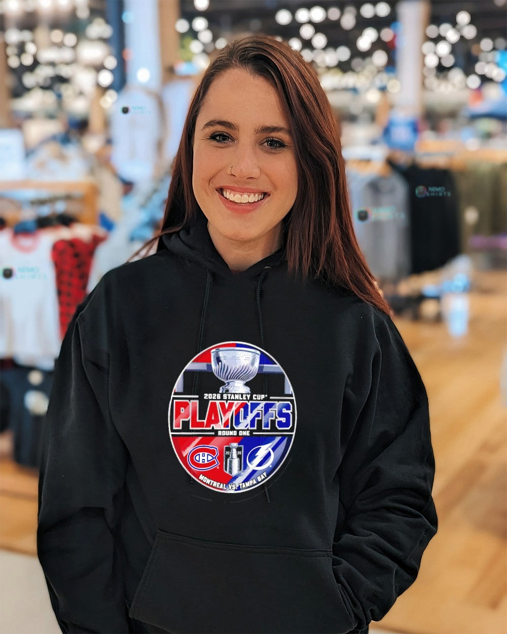 Montreal Canadiens vs Tampa Bay Lightning 2026 Stanley Cup Playoffs round 1 matchup shirt