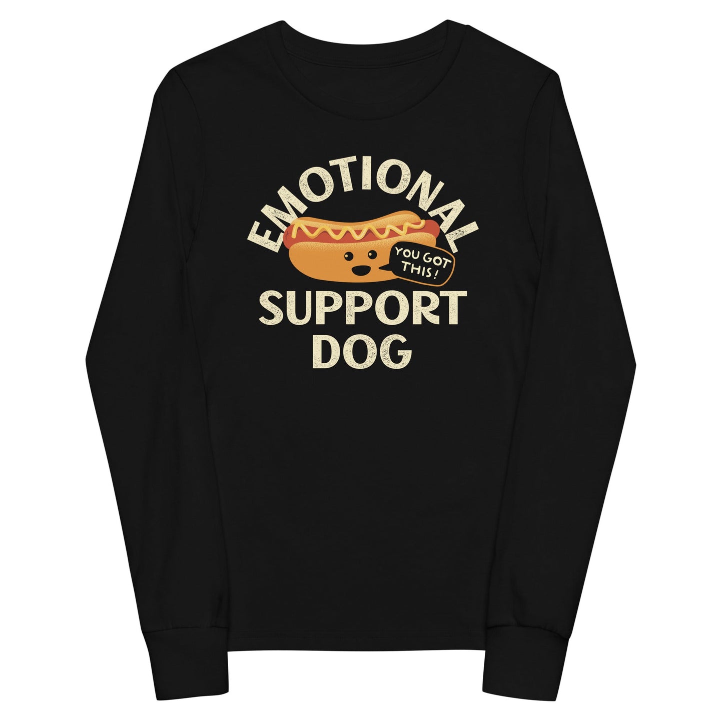 Emotional Support Dog Limited Edition Drop Kid's Long Sleeve Tee